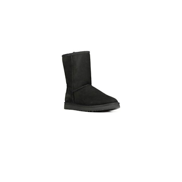 Stövlar - UGG - Classic Short II - Läder - Platt - Hög - Fläck- och vattentålig Svart 36