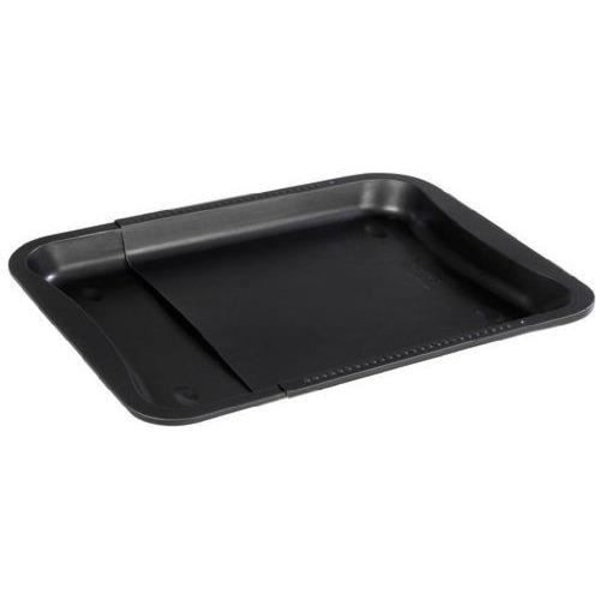Universell ugnsplåt - Zenker - 3481 - Justerbara dimensioner 37,5-52 cm - Stål - Non-stick Svart