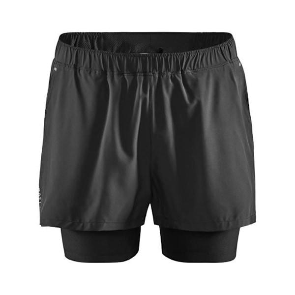 Kort 2i1 - Hantverk - Adv Essens - Stretch - Svart - Regular Svart XL
