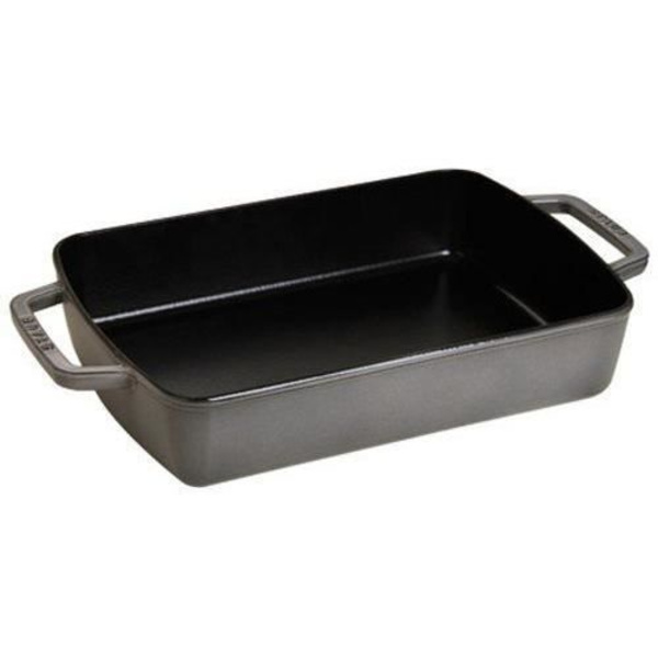 Petite Ugnsform - Staub - 1303018 - Gjutjärn - Grå Grafik - 3.15 L Grå grafisk, intensiv blå, grenadin