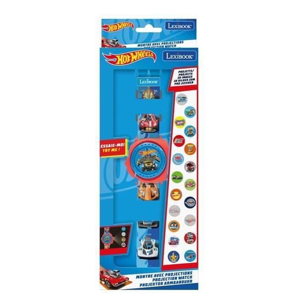 Montre projektor Hot Wheels BLÅ