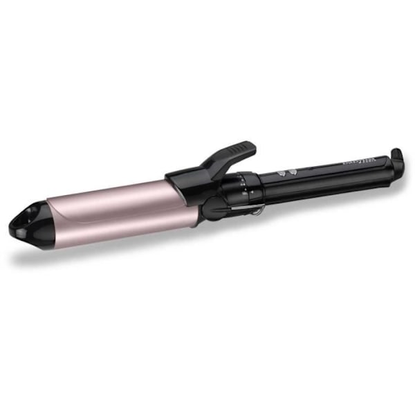Curling - BaByliss - C338E Curling Tong - 38 mm - För stora lockar Svart, Rosa