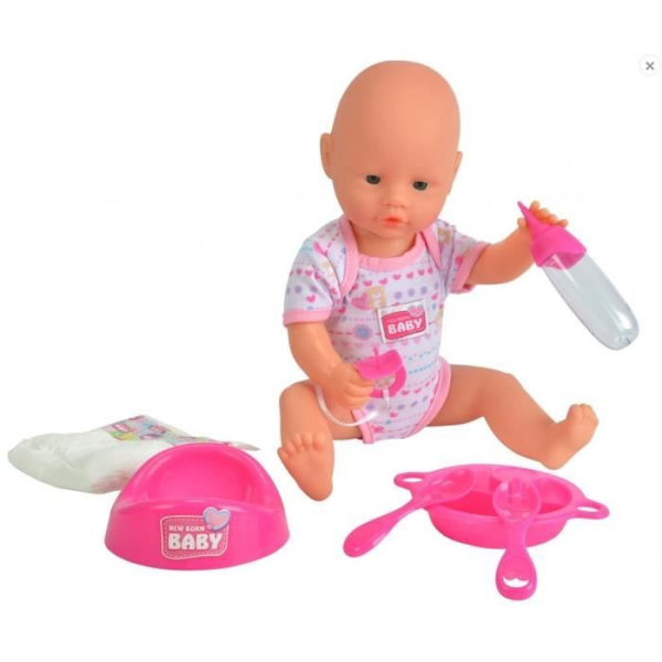 Poupon - Ej angiven - Pissfunktion - 38 cm - Kläder ingår - Unisex