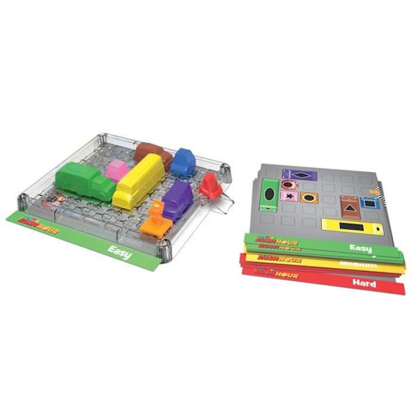 Rush Hour My First - Ravensburger - Think Fun Puzzle - 30 utmaningar 3 nivåer - Från 3 år - Franska ingår Grön