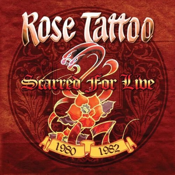 Rose Tattoo - Scarred For Life - Silver [VINYL LP] Färgad Vinyl, Silver