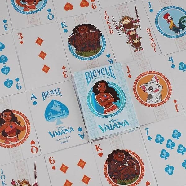 Cykel - CYKEL - Disney Vaiana - Blå