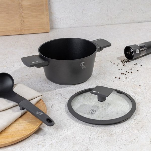 Gratängform - BERLINGER HAUS - BH-8131 - 24cm - Titan nonstick - Matt antracit matt antracit