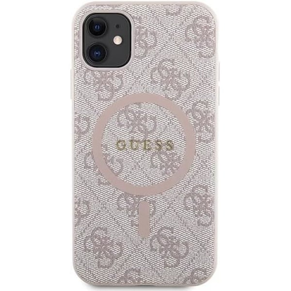 Coque Guess GUHMN61G4GFRP för iPhone 11 6,1/XR Rosa Rosa