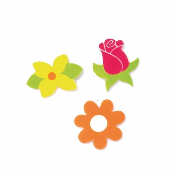 Baker Ross - AT638 - Foam Spring Flower Stickers (Förpackning med 120) - Barnhantverk,