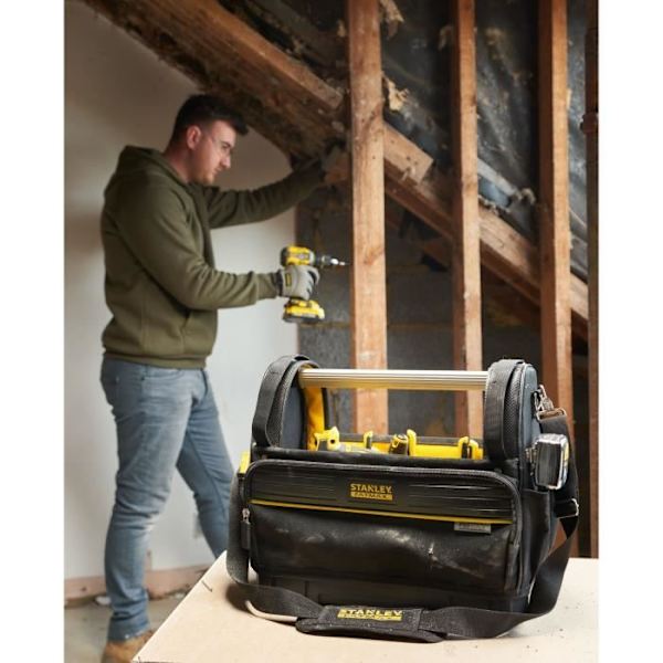 Verktygsvagn Stanley Fatmax Chest 3 Moduler FMST1-80103 Modulvagn med handtag Svart