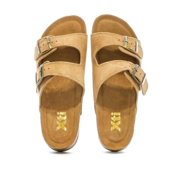 Sandaler Camel Dam Xti Läder 142552 Kamel 41