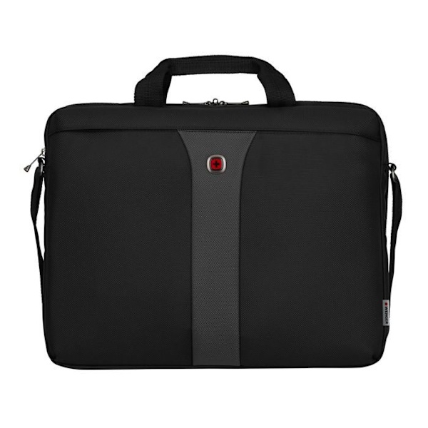 Sacoche - WENGER - Legacy double Slim - Svart - 17 tum - Slim design Svart