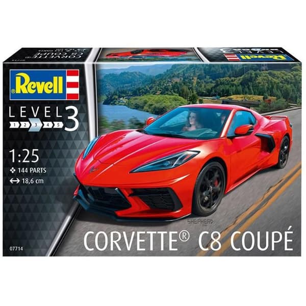 Bilmodell: Corvette C8 coupe