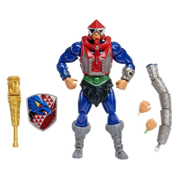 Ledad figur - MATTEL - Mekaneck - 18 cm