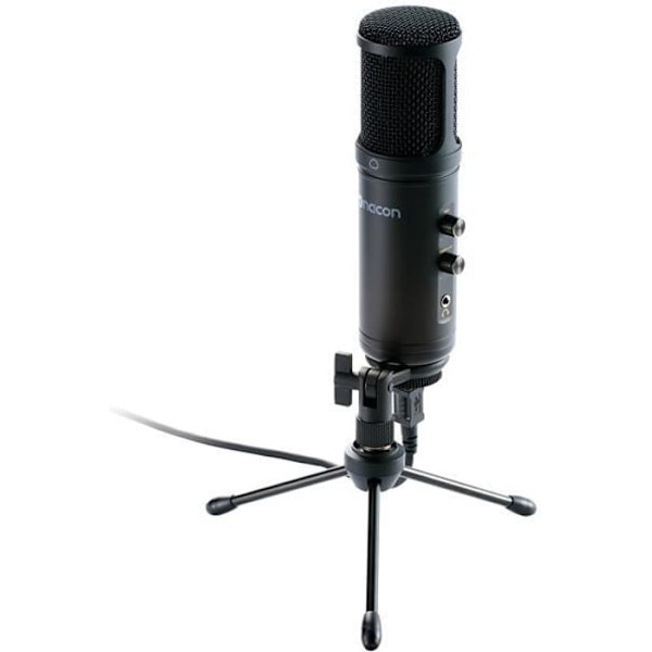 Bordsmikrofon - NACON - PCST-200MIC - Enkelriktad - 16 bitar - 48 kHz Svart