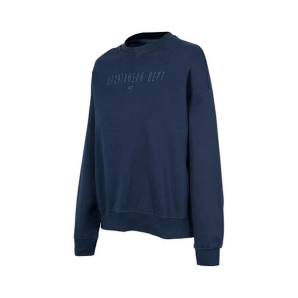 Sweatshirt - 4F - H4Z22BLD03330S - Blå - Dam - Långa ärmar - Huvkrage Blå M