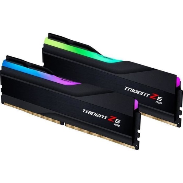 Trident G.SKILL RAM med RGB, DDR5, 32 GB, 6000 MHz, CL40 (F5-6000J4040F16GX2- TZ5RK)