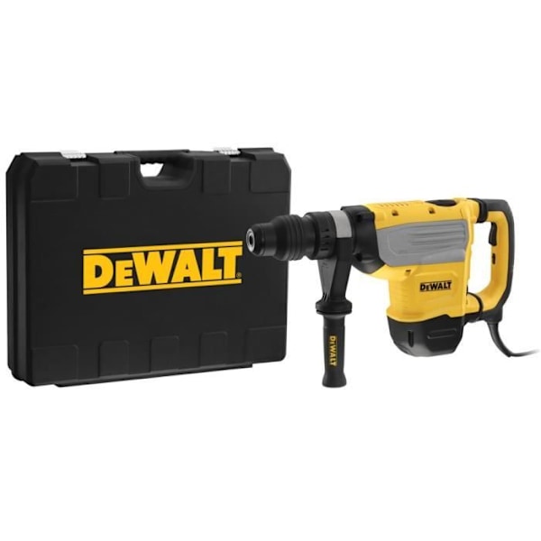 SDS-Max DeWALT D25733K 1.600W 13.3J borrhammare med fodral - Svart och gul svart och gult