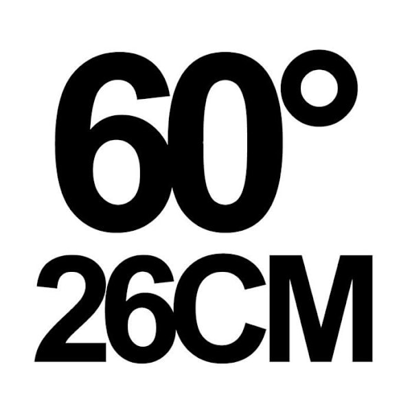 Kartlagd geometrisk kvadrat 60 grader, längd …