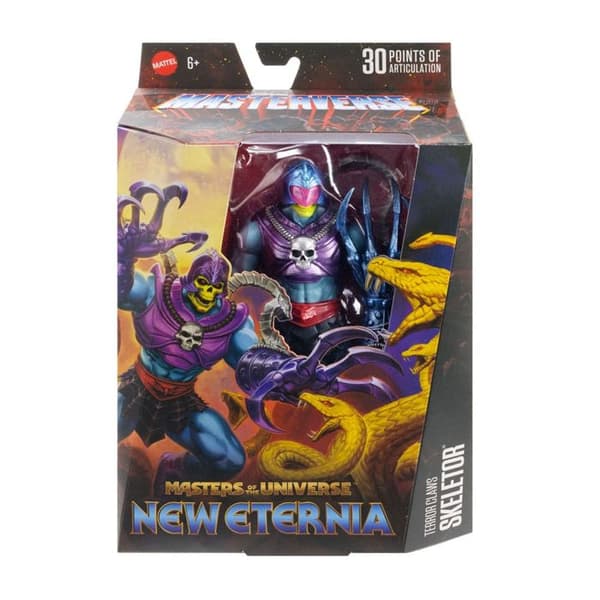 Figur - MATTEL - Terror Claws Skeletor - Mästarna i Universum Core New Etheria - 18 cm