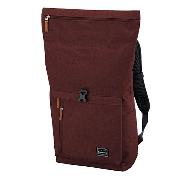 travelite Basic Rollup-ryggsäck Burgundy [114319] Röd