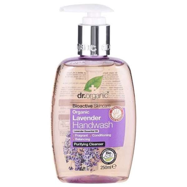 Dr. Organic Organic Lavender Hand Soap 250 ml - DRC01007