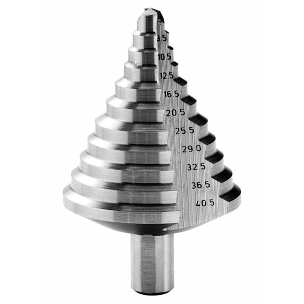Borr - FACOM - ISO 6,5-37 mm - Exakt skärning - Spånavskiljning - Cylindriskt skaft