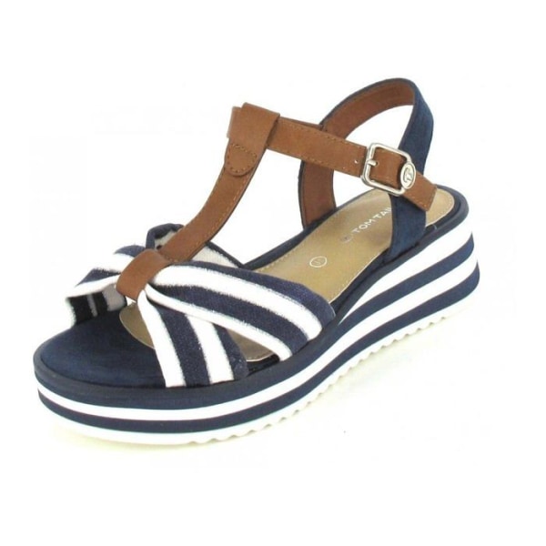 Tom tailor sandal - barfota - 3298807 - Klädd sandal för kvinnor marinblå 38