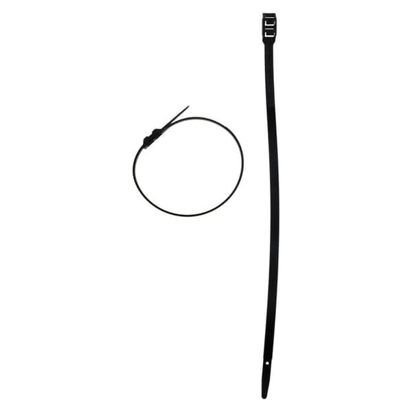 Pack av 100 kablar 9x 260mm - Svart - Zenitech