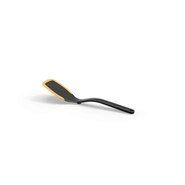 Fiskars Silikonspatel, Längd: 29 cm, Plast/Silikon, Functional Form, Svart/Orange, - 1027300