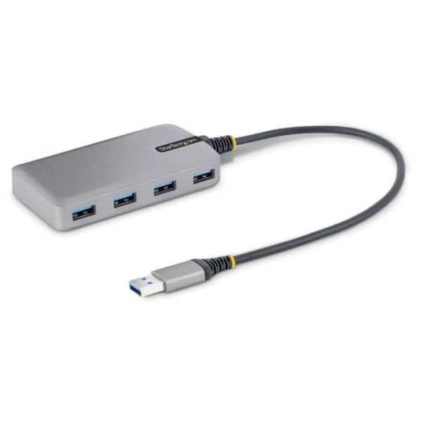HUB - STARTECH.COM - 5G4AB-USB-A-HUB - 4-portars USB-hubb - USB 3.0 5Gbps, Bussdriven - 4x USB-A-hubb, 30 cm kabel