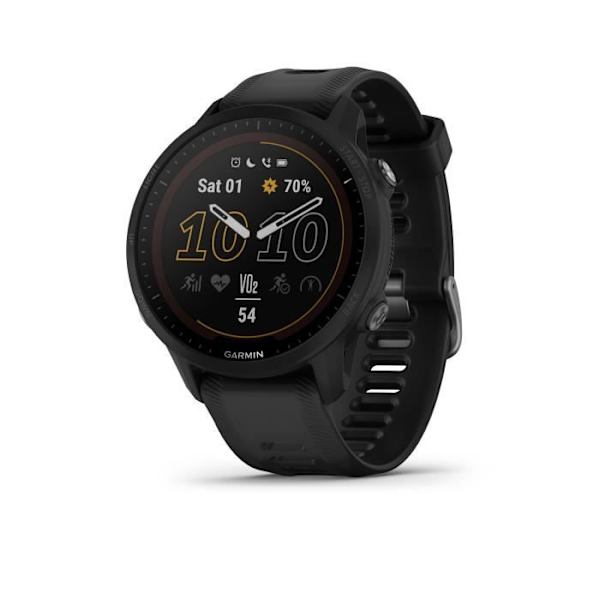 GPS-klocka - Garmin - Forerunner® 955 Solar - Pekskärm - Batteritid 20 dagar - Vattentålighet 10 ATM