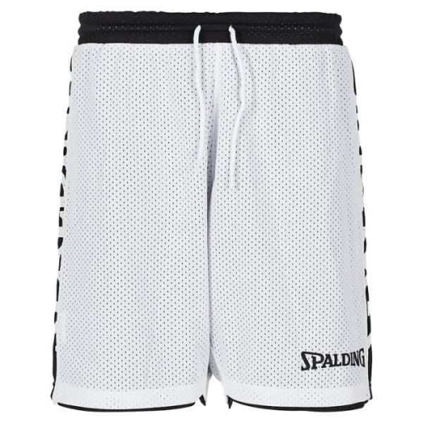 Spalding Essential Reversible 4her shorts för kvinnor Svart vit jag