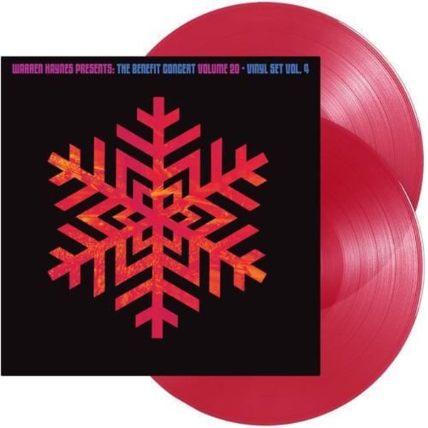 Warren Haynes - Warren Haynes Presents: The Benefit Concert Volume 20, Vinyl Vol. 4 [VINYL LP] Färgad vinyl, 180 gram, röd