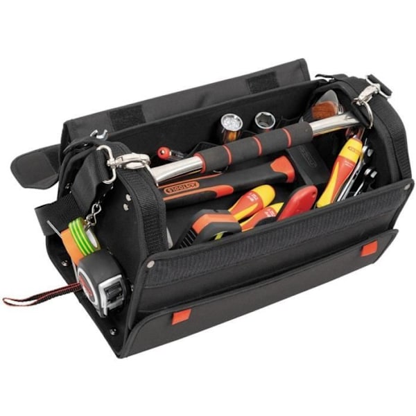Sidelväska - KS TOOLS - 850.0300 - Smartbag - Tom - Max belastning 25 kg - Volym 19 L Röd