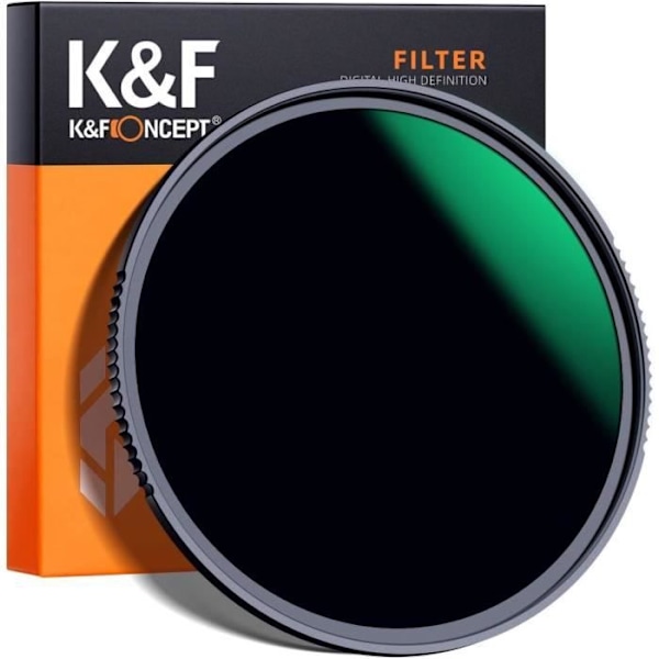 ND1000-filter - KF Concept - Nano-X - 77 mm - 10 stopp - Multiresistent beläggning