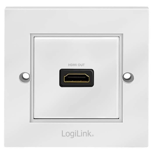 HDMI frontpanel, HDMI hona - HDMI hona, vit
