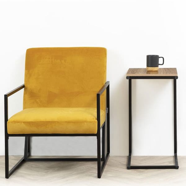 Soffbord "Aliaj" mörk träeffekt - 5five beige