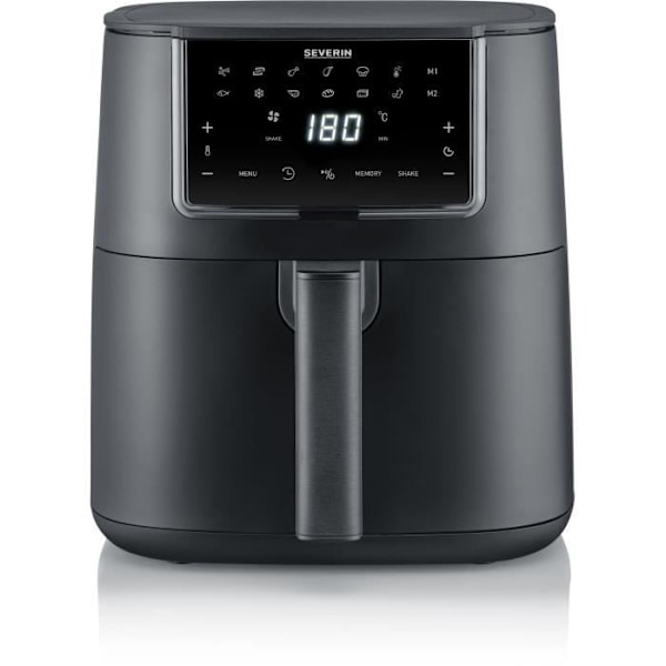 Luftfritös - SEVERIN - Airfryer FR2462 - Kapacitet 7 L - 11 program - 1700 W Svart