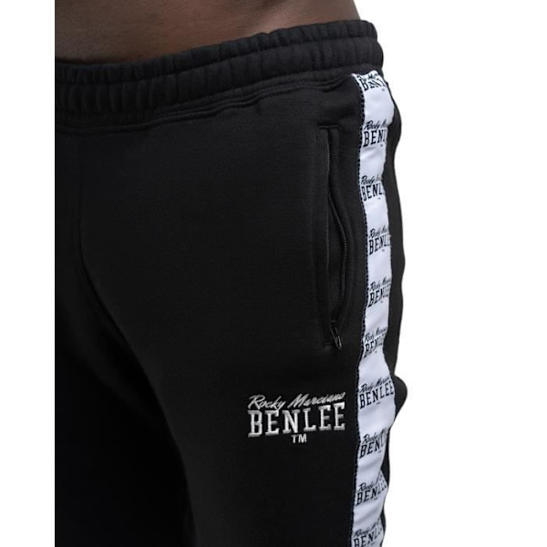 Benlee Sutherland joggingbyxor för män - svarta - 3XL - slim fit - andas - för löpning - inomhus Svart M