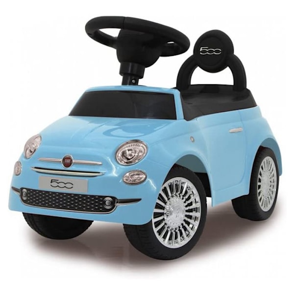 Fiat 500 Blue Slide för barn - JAMARA KIDS - Från 18 månader - Box under sätet Flerfärgad