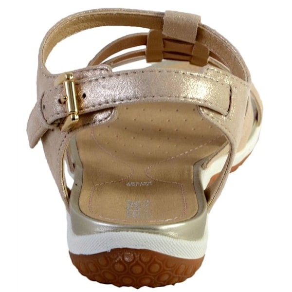Sandaler - Geox - Dam - Läder - Beige - Platt Klack 4cm Beige 40