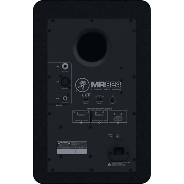 MR824 - "bi-amplified monitor 8"" 65w rms (enheten) mr824"