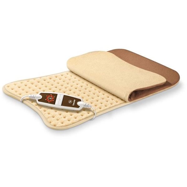 HK 115 - Mjuk och andningsbar värmedyna i mikrofiber med 6 temperaturnivåer och automatisk avstängning