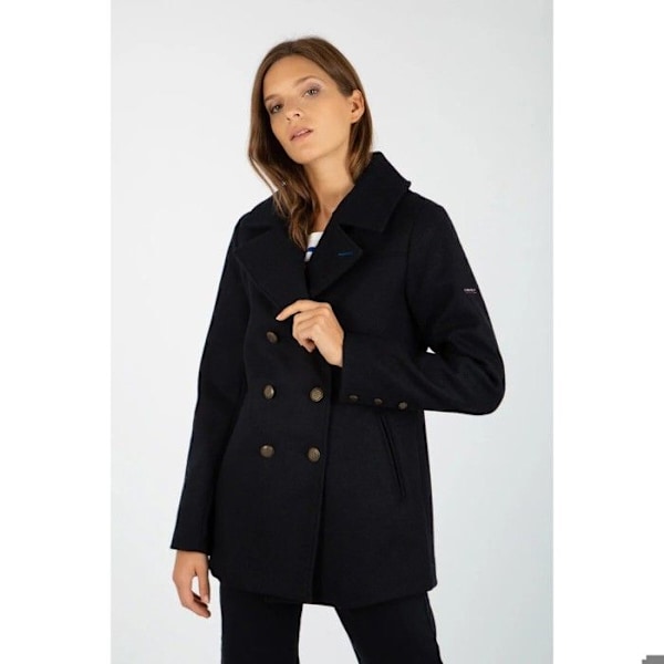 Manteau caban damkläder Armor-Lux pointe du raz svart 38