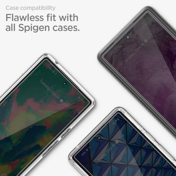 Härdat glas - Spigen - Align Master - Pack om 2 - Google Pixel 8 Pro - Transparent Transparent