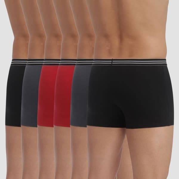 6-pack andningsbara bomullsboxers EcoDim Nr/rg/rg/g/ tre