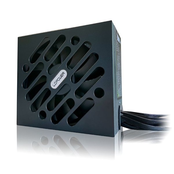Datakälla PC - LC-Power - LC600SI V2.31 - 600W - 80 PLUS - Tyst fläkt Svart