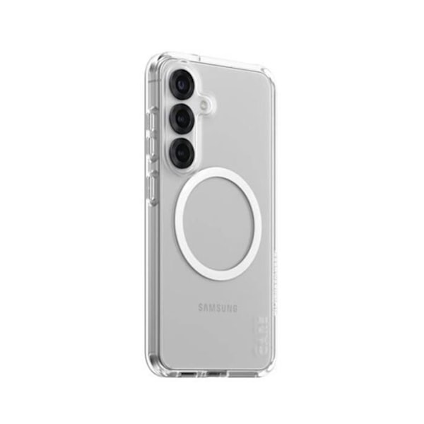 Skyddshölje för Galaxy S25 Kompatibel med Qi Antigulning Panzer Glass Transparent Transparent