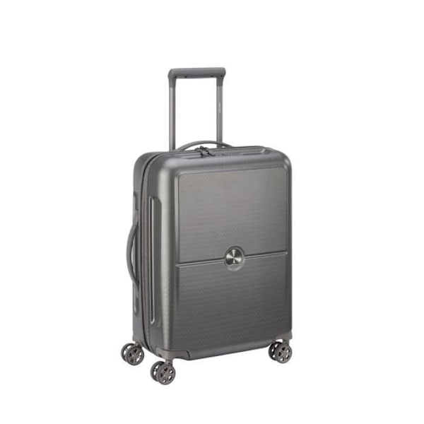 DELSEY PARIS - TURENNE - Smal styv kabinresväska - 55x40x20 cm - 35 liter - S - Silver Grå